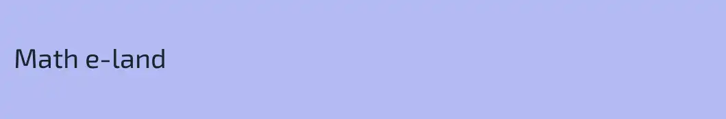 Math e-land